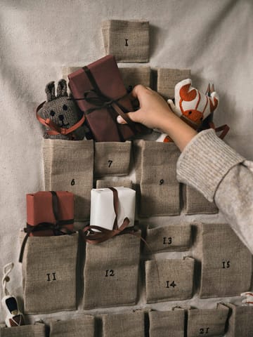 Pine julekalender - Mini, 50x69 cm - Ferm Living