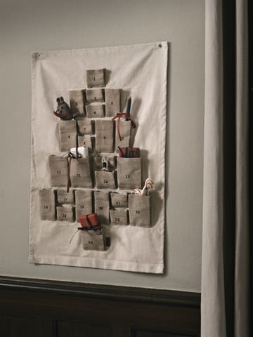 Pine julekalender - Mini, 50x69 cm - Ferm Living