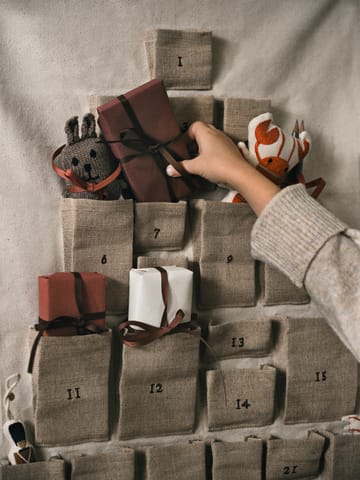 Pine julekalender - Mini, 50x69 cm - Ferm Living