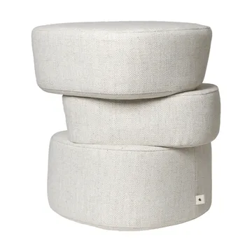 Plyo staple siddepuf - Off-white - Ferm Living