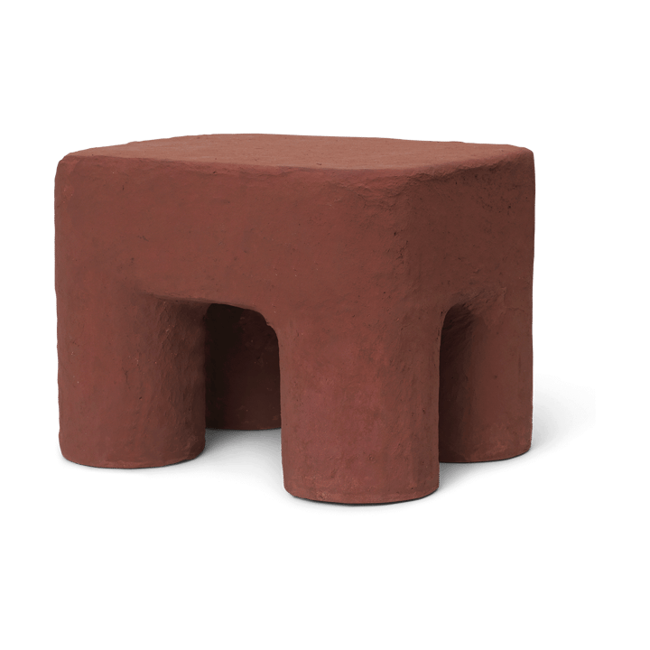 Podo taburet - Red Brown - Ferm Living