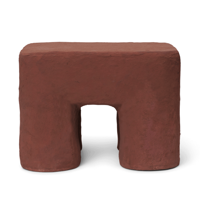 Podo taburet, Red Brown Ferm Living