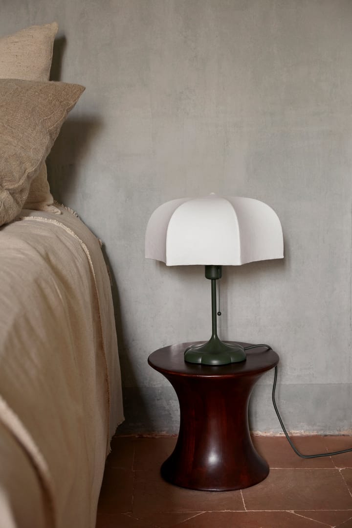 Poem bordlampe Ø30x42 cm, White/Grass green Ferm Living