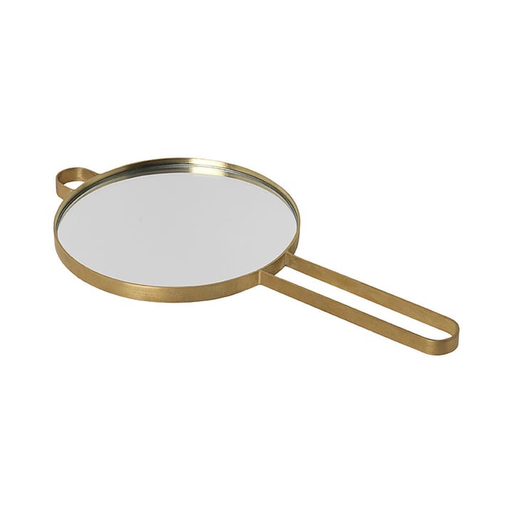 Poise håndspejl - messing - Ferm Living