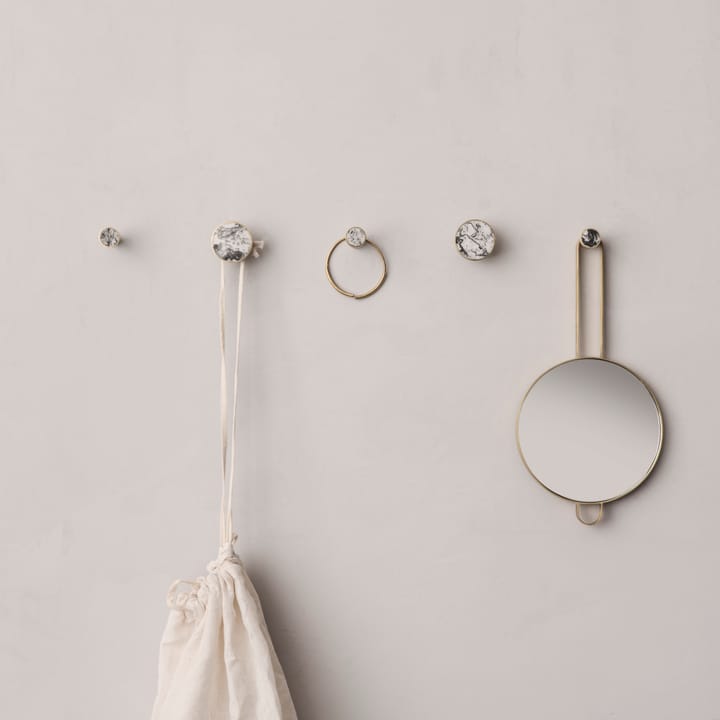 Poise håndspejl, messing Ferm Living