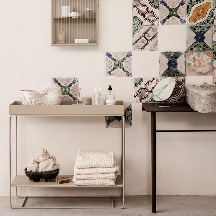 Pond bordspejl, Messing Ferm Living