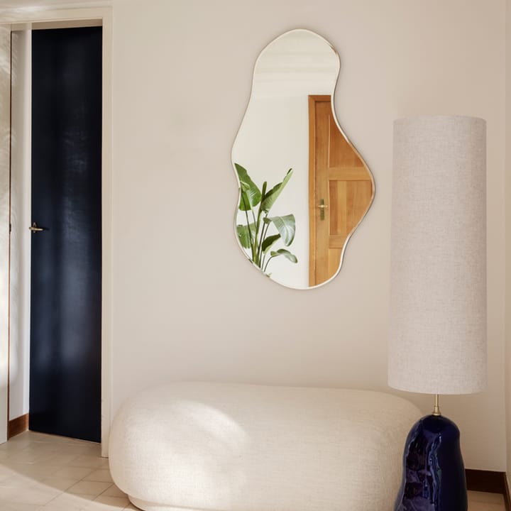 Pond spejl, dark chrome, XL Ferm Living