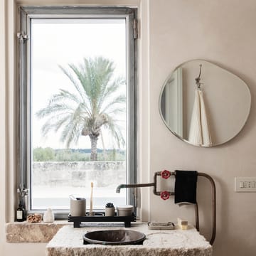 Pond spejl - dark chrome, XL - Ferm Living