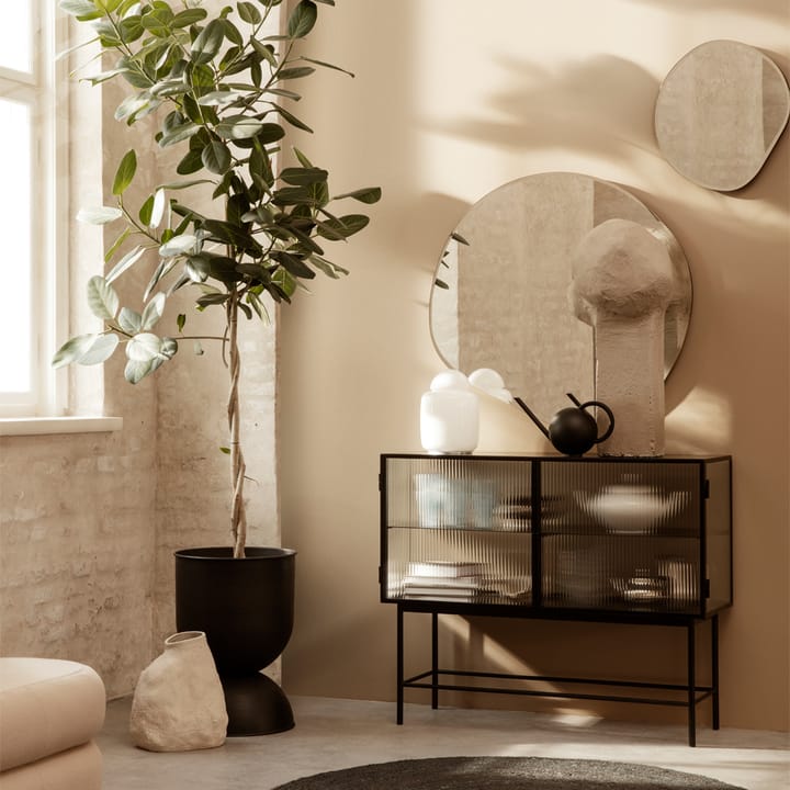 Pond spejl, dark chrome, XL Ferm Living