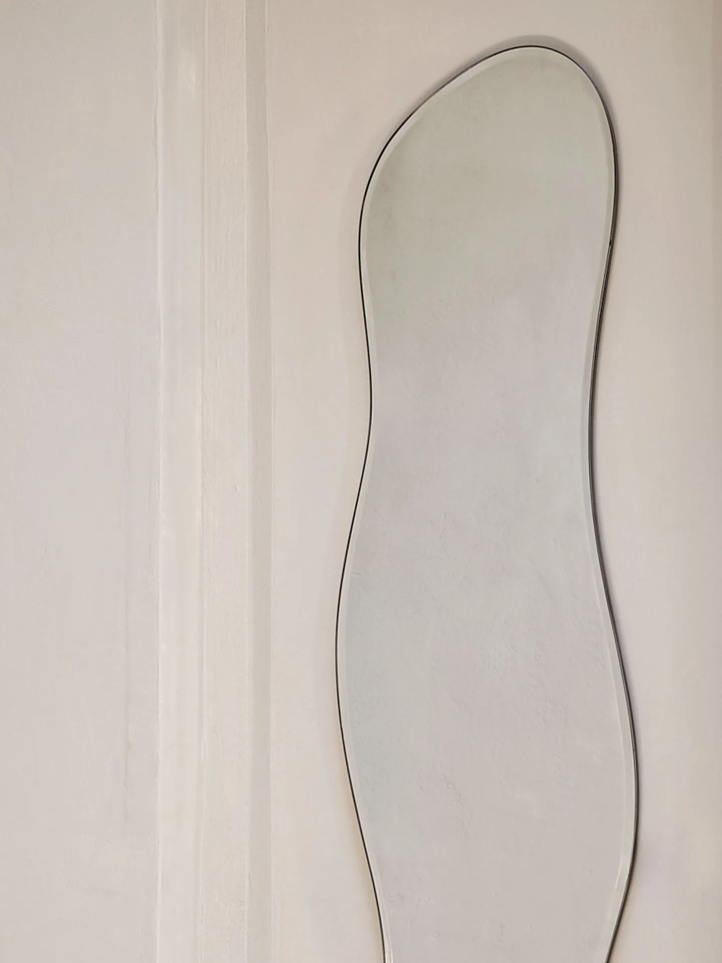 Pond spejl full size, Brass Ferm Living