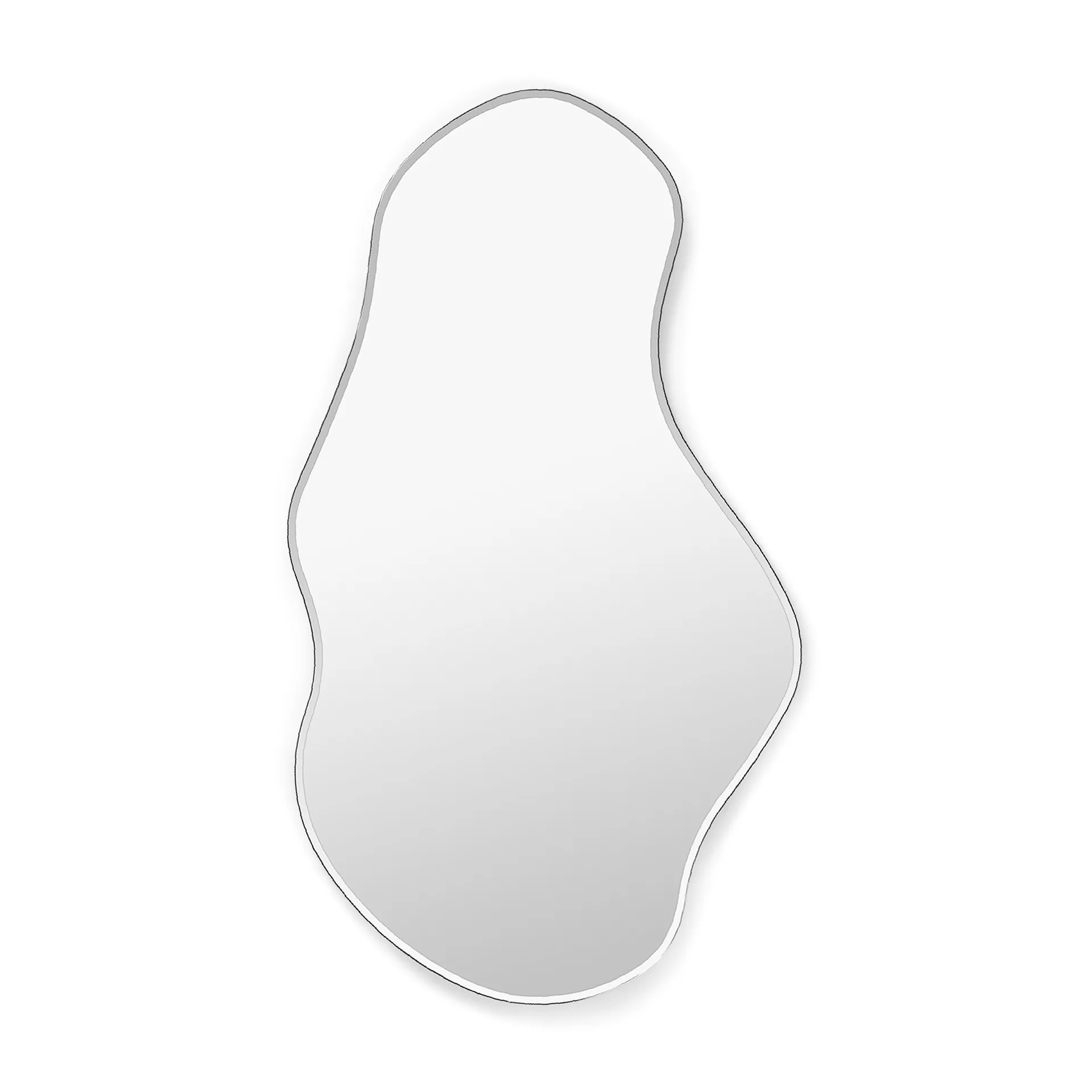 Pond spejl large, Dark Chrome Ferm Living