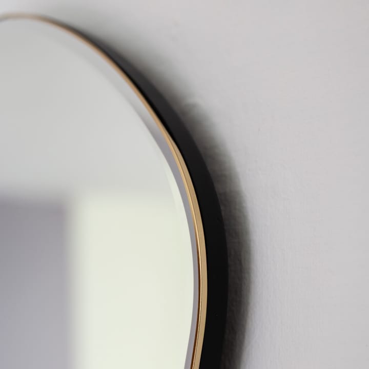 Pond spejl large, Messing Ferm Living