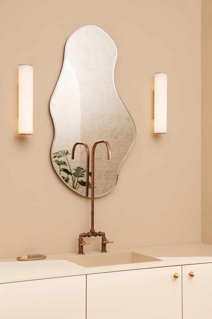 Pond spejl large, Messing Ferm Living