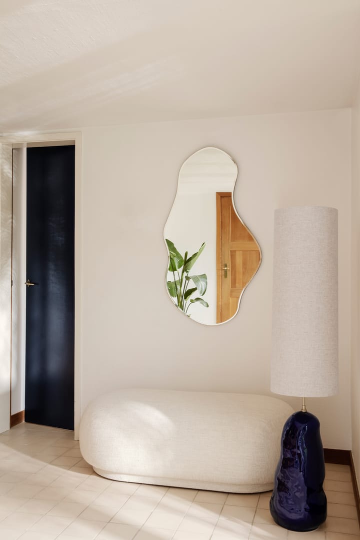 Pond spejl large, Messing Ferm Living