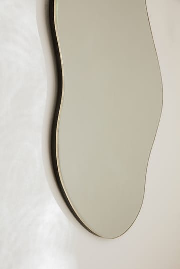 Pond spejl large - Messing - Ferm Living