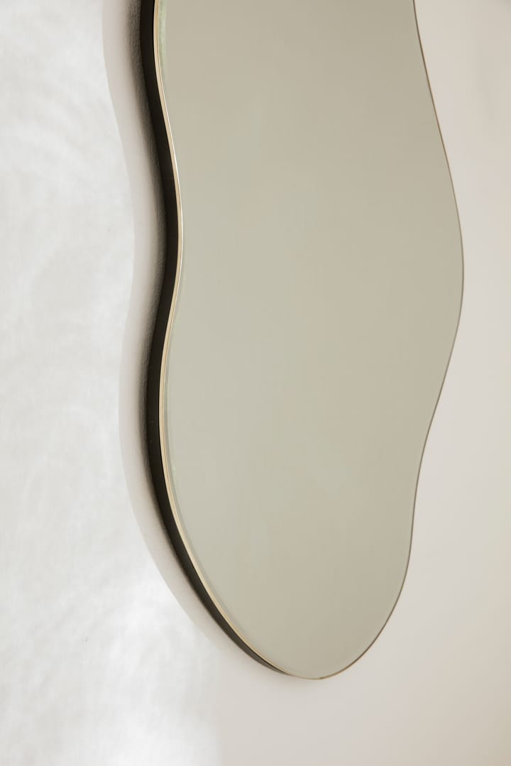 Pond spejl large, Messing Ferm Living