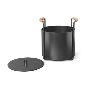 Port optænding- og askespand - Black - Ferm Living