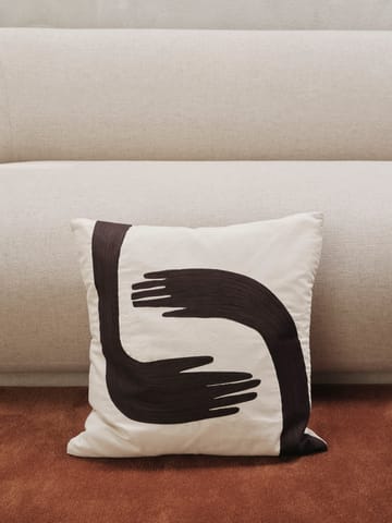 Pose pude 50x50 cm - Coffee-undyed - Ferm Living