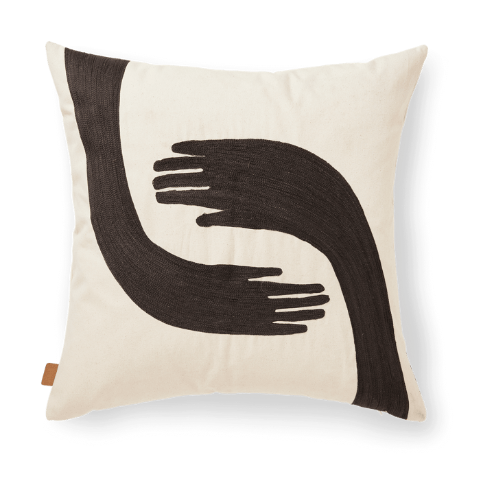 Pose pudebetræk 50x50 cm - Coffee-undyed - Ferm Living
