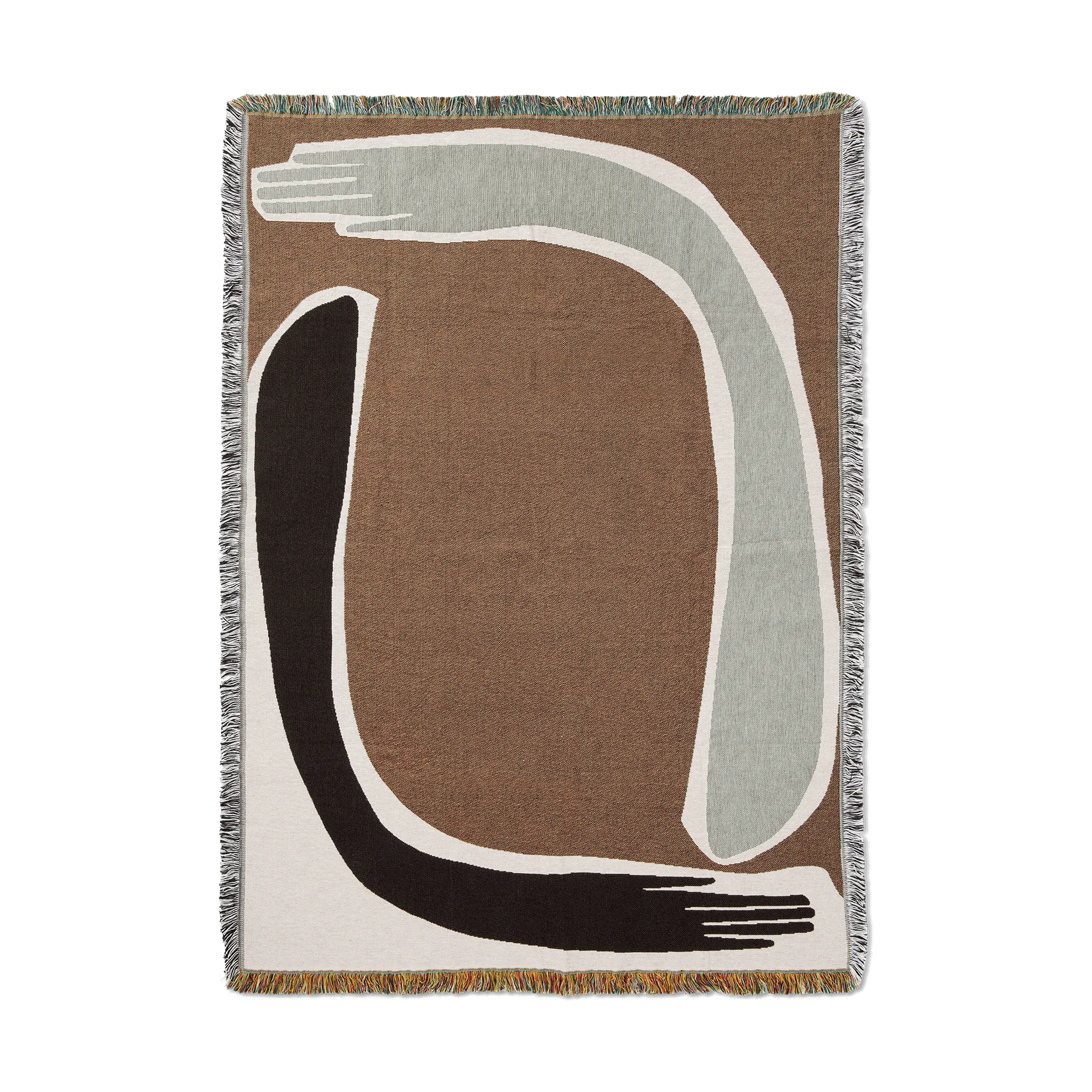 Pose Tapestry plaid 120x170 cm, Coffee Ferm Living
