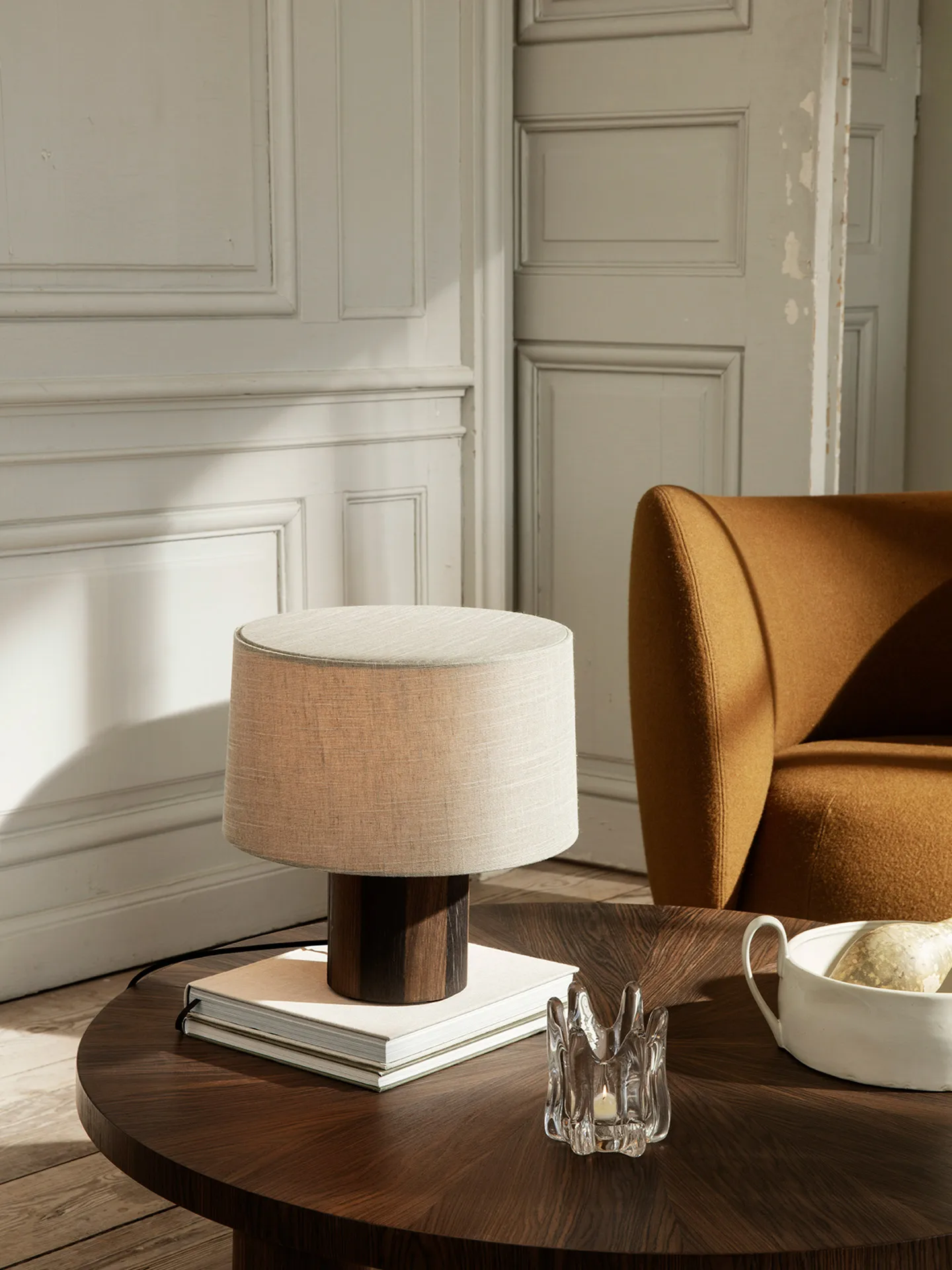 Post lampefod 21 cm, Lines Ferm Living