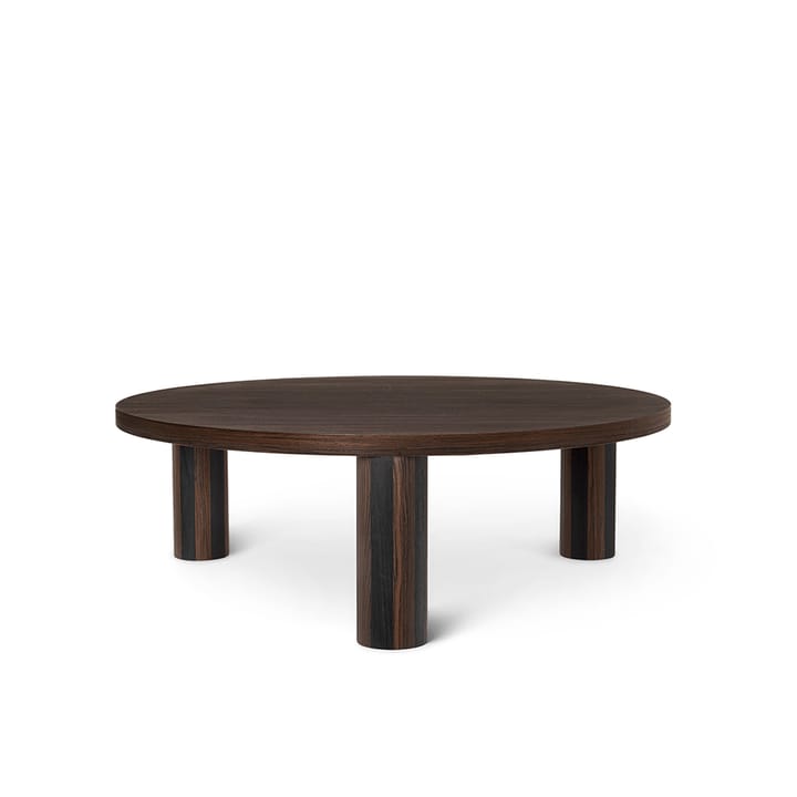 Post sofabord - oak smoked, large, lines - Ferm Living