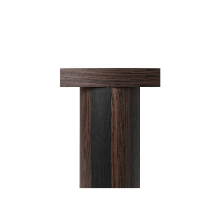 Post sofabord, oak smoked, small, lines Ferm Living