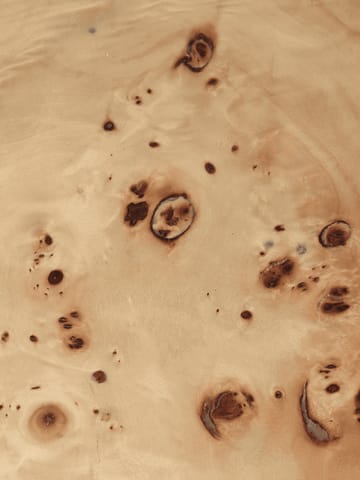 Post sofabord small Ø65 cm - Burl veneer - Ferm Living