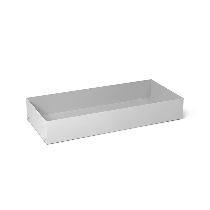 Punctual Shelf Box - light grey - ferm LIVING