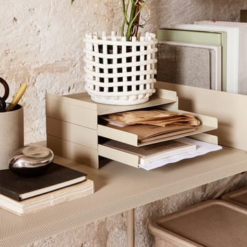 Punctual Shelf Box - light grey - ferm LIVING