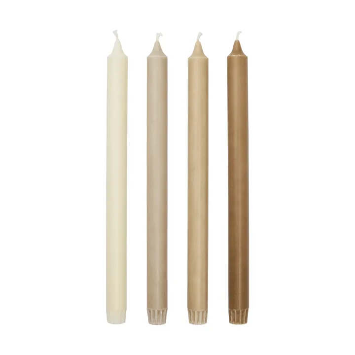 Pure candles 4-pak - Faded - Ferm Living