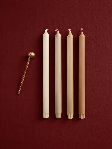 Pure candles 4-pak - Faded - Ferm Living