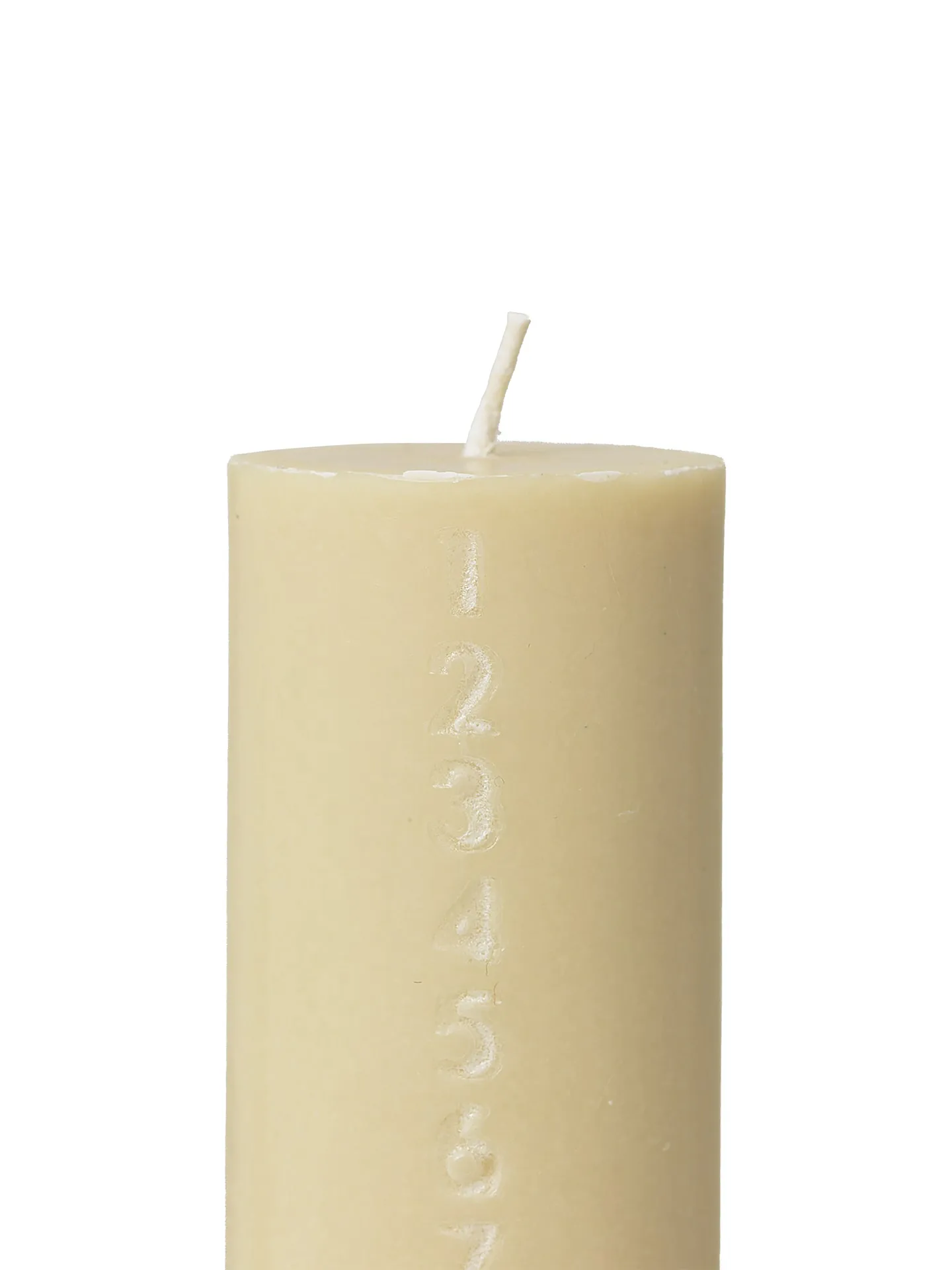 Pure kalenderlys, Pale yellow Ferm Living