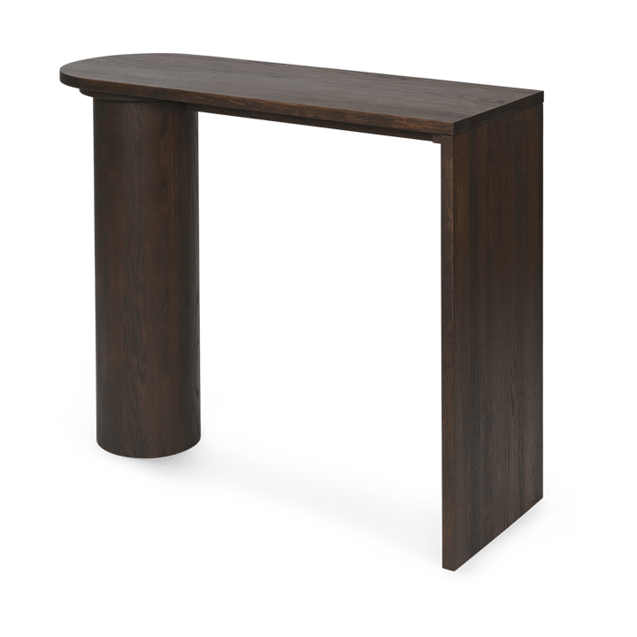 Pylo Console Table sidebord 85x36x100 cm, Dark Stained Oak Ferm Living