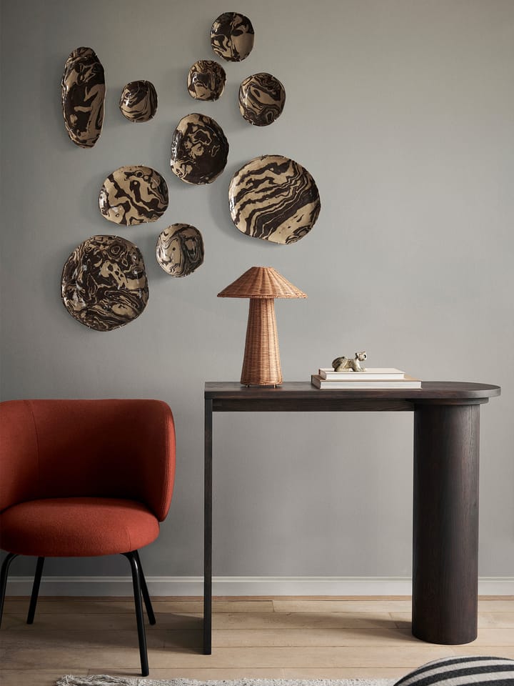 Pylo Console Table sidebord 85x36x100 cm, Dark Stained Oak Ferm Living