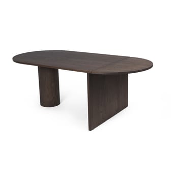 Pylo spisebord 210x100x74 cm - Dark stained oak - Ferm Living