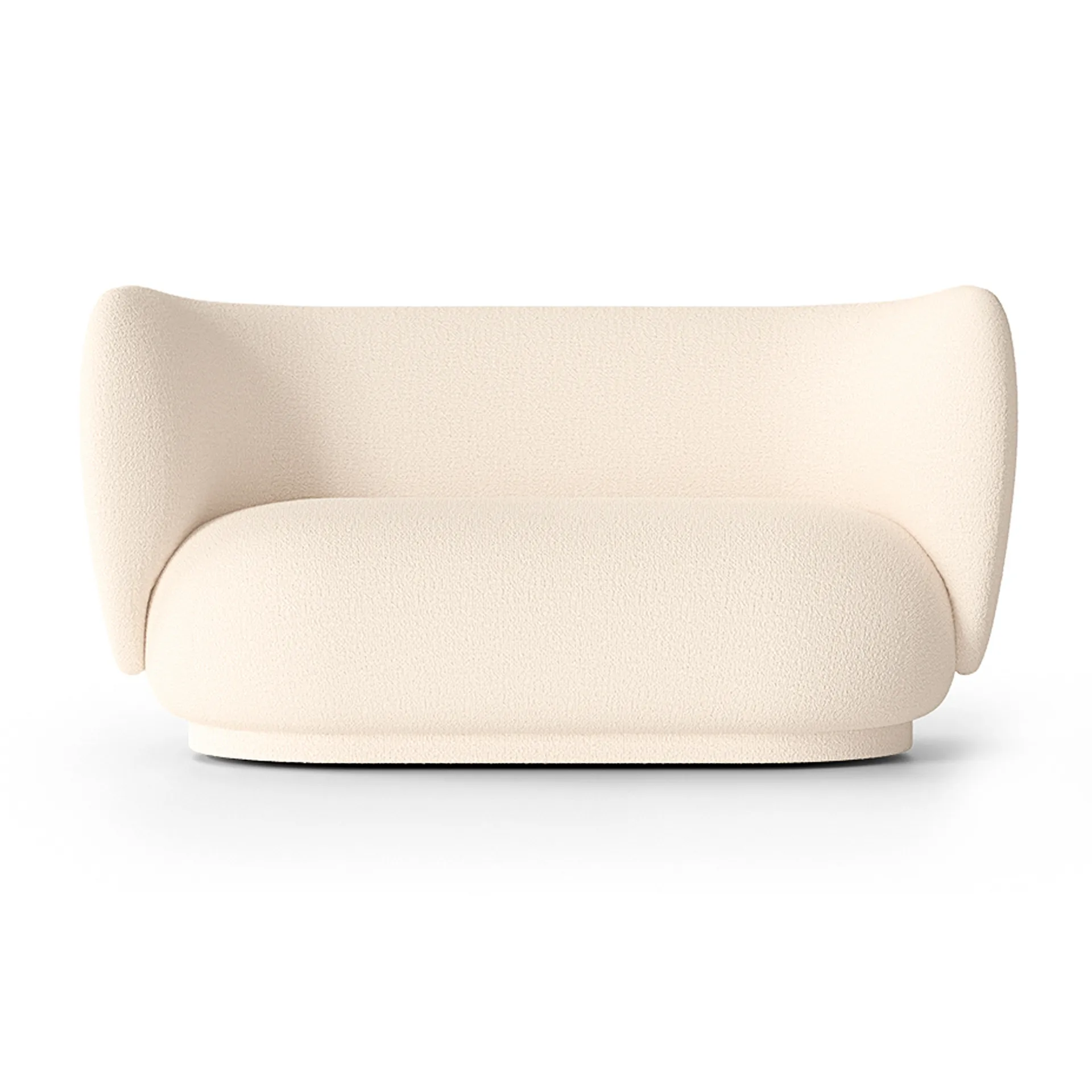 Ricco 2-personers sofa bouclé, Bouclé offwhite Ferm Living