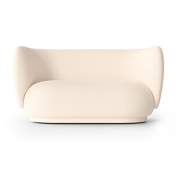 Ricco 2-personers sofa bouclé - Bouclé offwhite - ferm LIVING