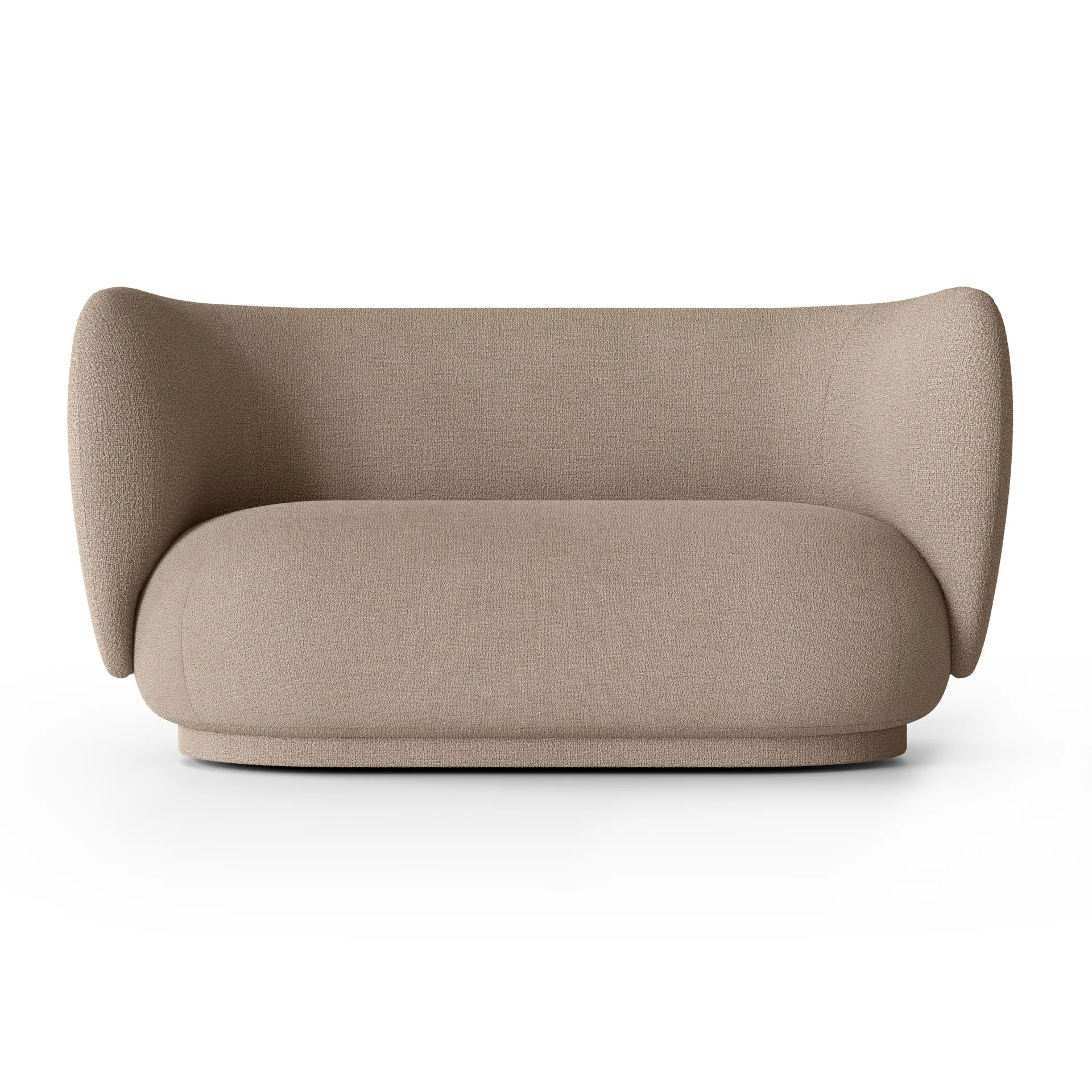 Ricco 2-personers sofa bouclé, Bouclé sand Ferm Living