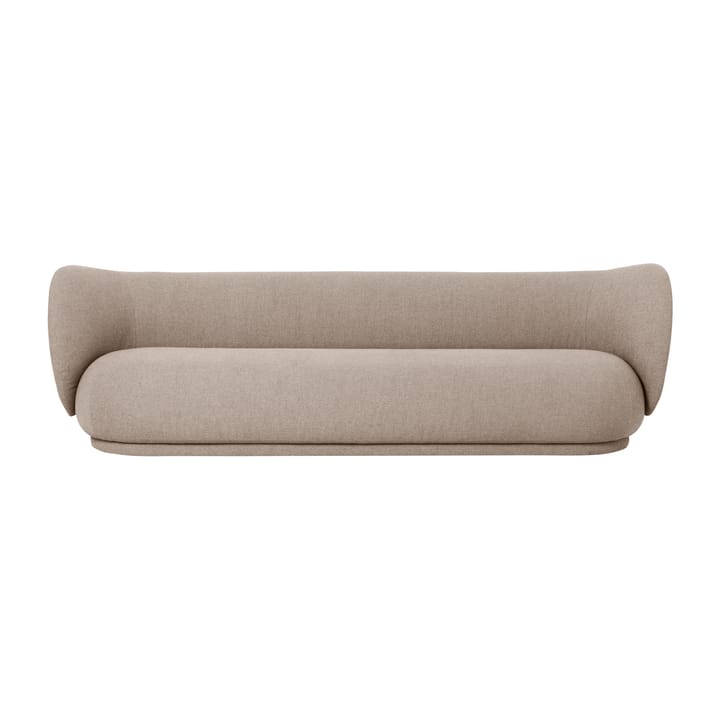 Ricco 4-personers sofa bouclé - Bouclé sand - ferm LIVING