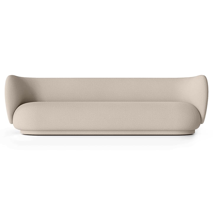 Ricco 4-personers sofa bouclé - Wool bouclé natural - Ferm LIVING