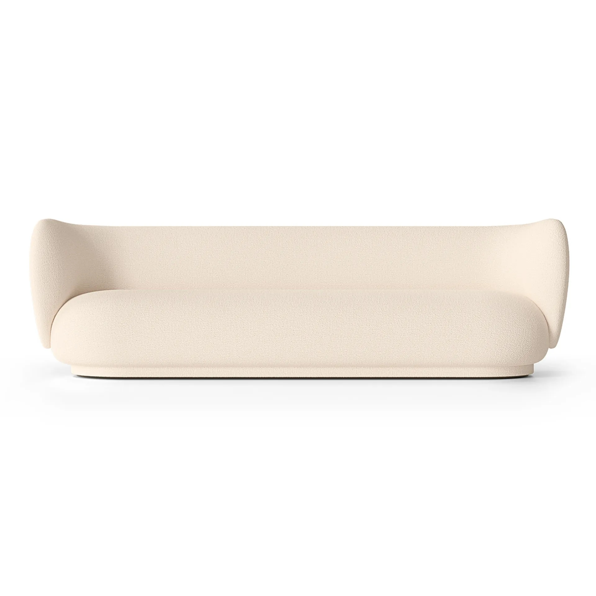 Ricco 4-personers sofa bouclé, Wool bouclé offwhite Ferm Living