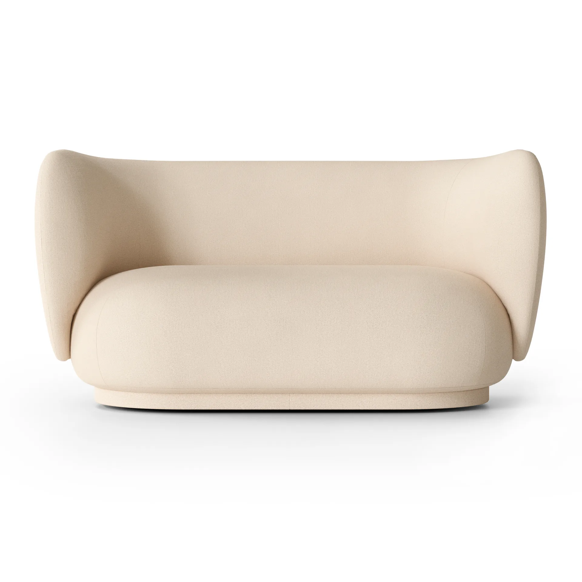 Rico 2-personers sofa, Brushed offwhite Ferm Living