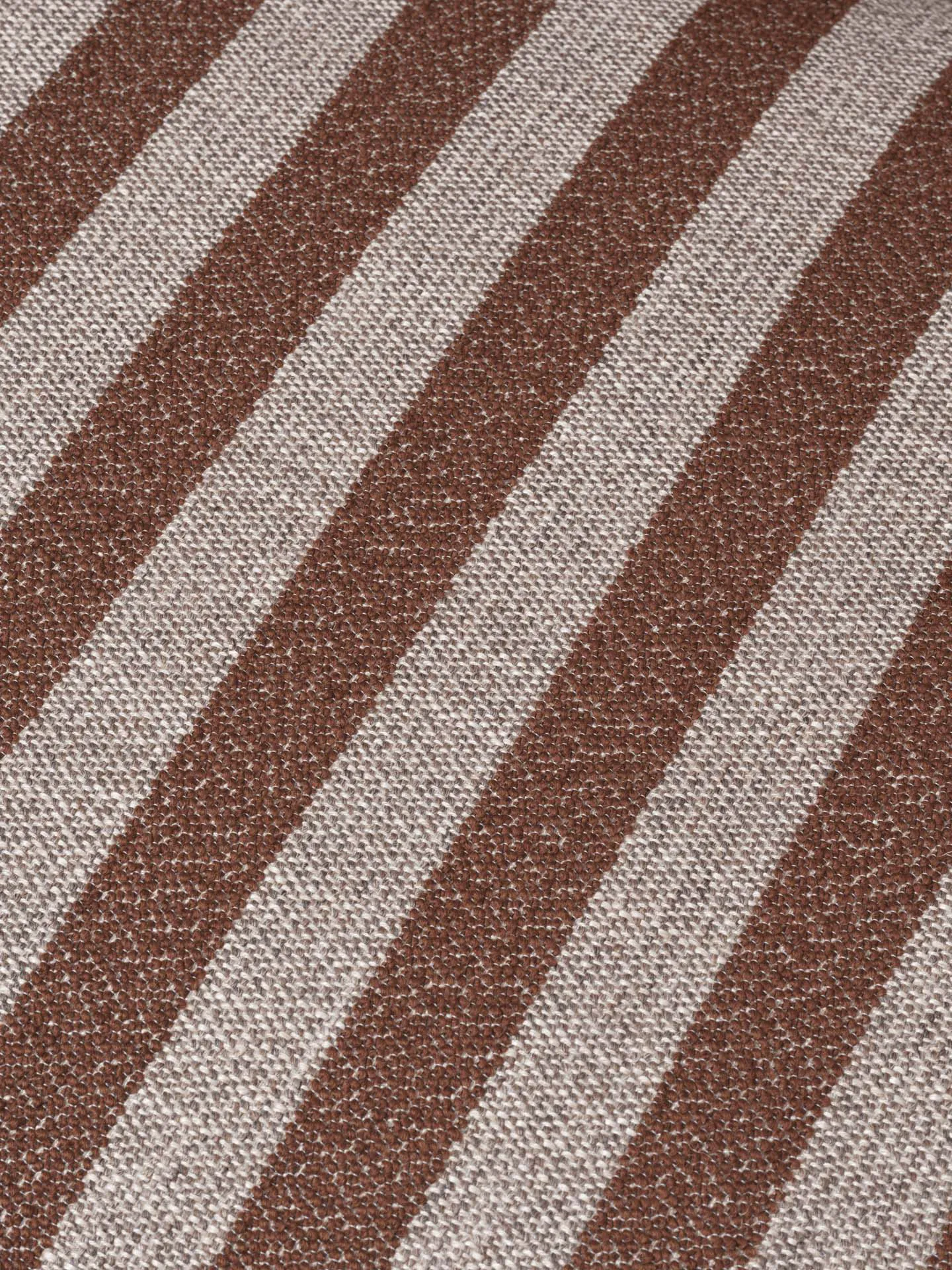 Rico 2-personers sofa, Louisiana, Sand-chocolate Ferm Living