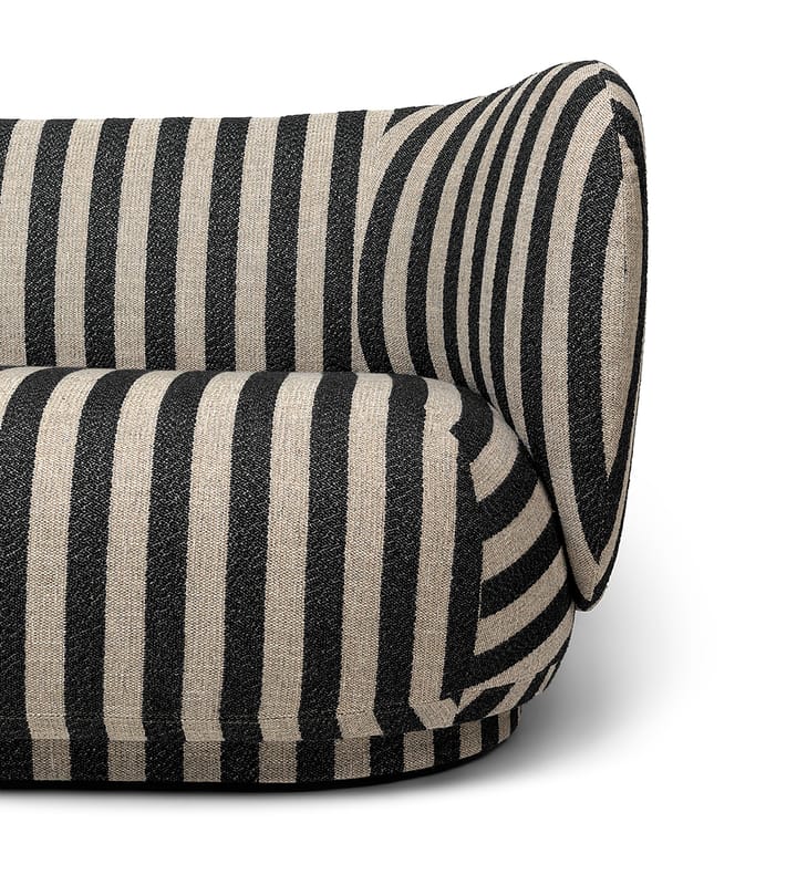 Rico 2-personers sofa, Louisiana Sand/Black Ferm Living
