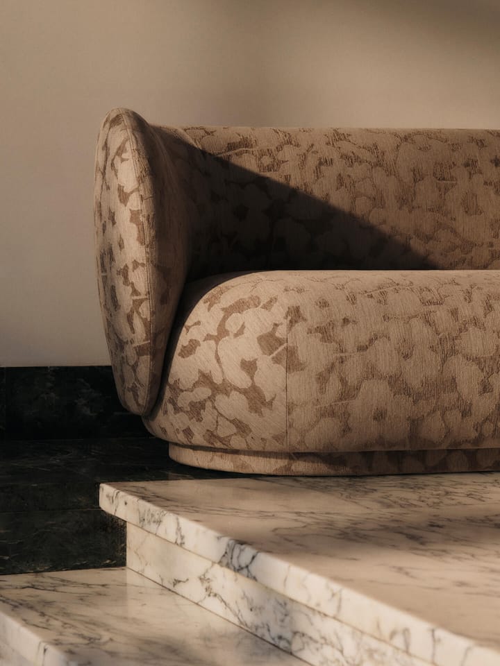 Rico 2-personers sofa, Taupe Ferm Living
