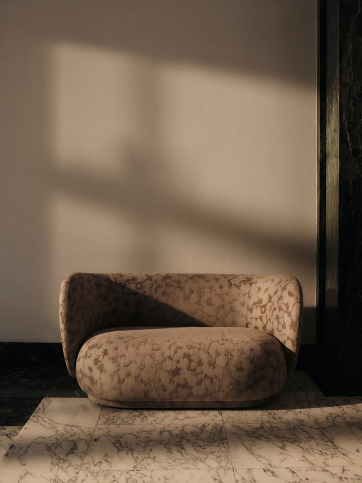 Rico 2-personers sofa, Taupe Ferm Living