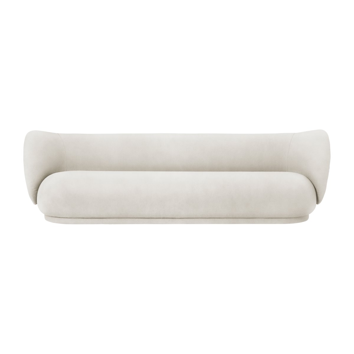Ferm Living Rico 4-personers sofa Brushed offwhite | Skandinavisk Design | Sofaer | Hvid