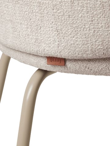 Rico dining chair bouclé - Offwhite/Cashmere - Ferm Living
