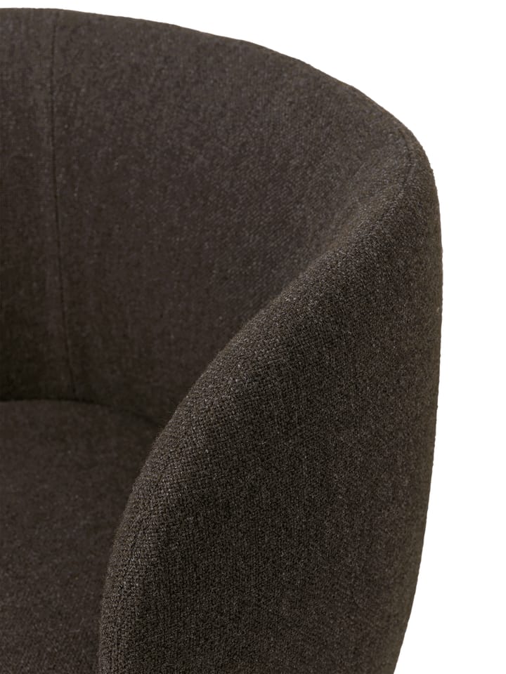 Rico dining chair swivel hallingdal - Dark grey brown - ferm LIVING